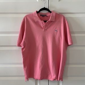 Vinegar Vines Pink Polo - size XL